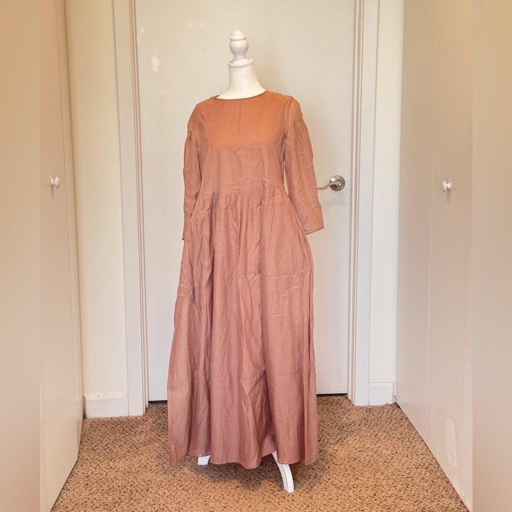 Maxmara fine linen dress size S